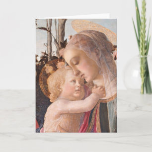 Madonna del Magnificat holding Baby Jesus Card