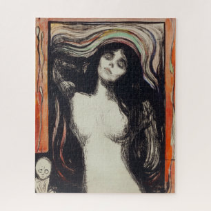 Madonna Edvard Munch Jigsaw Puzzle