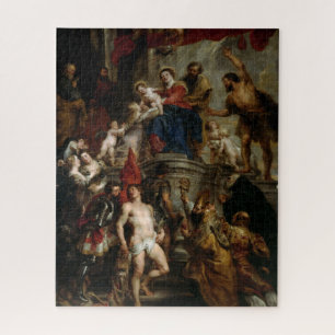 Madonna, Encircled by the Saints Jigsaw Puzzle