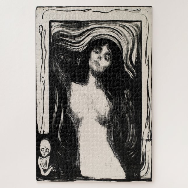 Madonna – Iconic Expressionist Masterpiece Jigsaw Puzzle (Vertical)