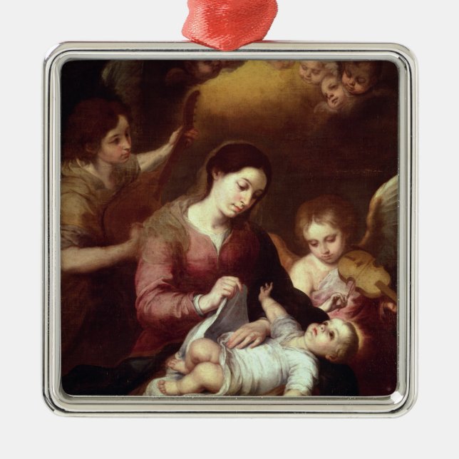 Madonna Metal Tree Decoration (Front)