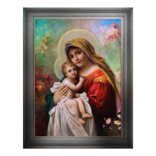 Madonna Mit Dem Jesusknaben by Hans Zatzka Photo Print