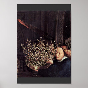 Madonna Of Chancellor Nicholas Rolin  By Eyck Jan Poster