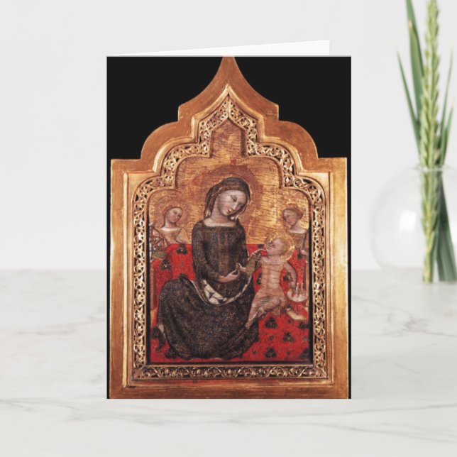 MADONNA OF HUMILITY HOLIDAY CARD (Front)
