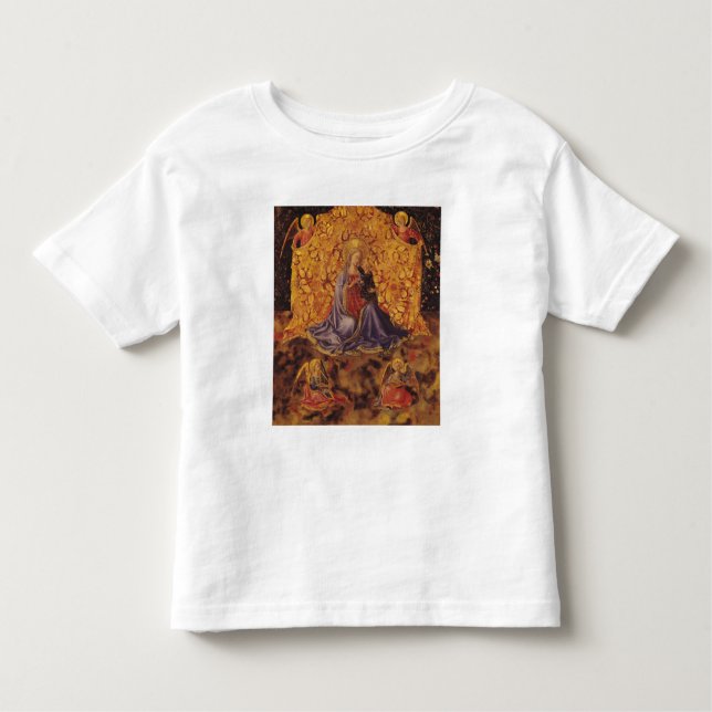 Madonna of Humility with Christ Child and Angels Toddler T-Shirt (Front)
