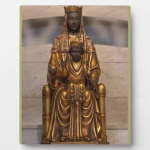 Madonna of Montserrat Black Madonna Virgin Mary Plaque