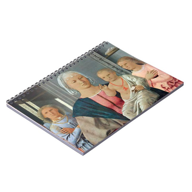 Madonna of Senigallia - Piero della Francesca - c1 Notebook (Left Side)