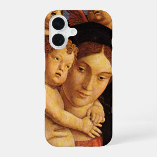 Madonna of the Cherubim by Andrea Mantegna iPhone 16 Case