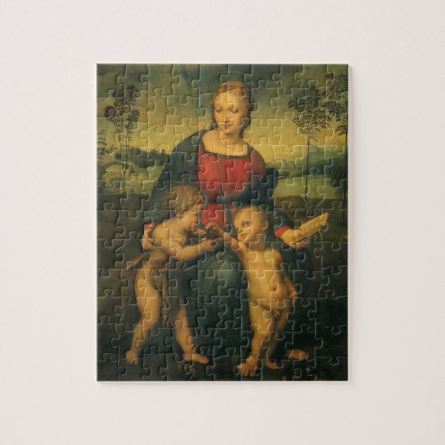 Madonna of the Goldfinch by Raphael Sanzio Jigsaw Puzzle (Vertical)