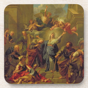 Madonna of the Magnificat Coaster
