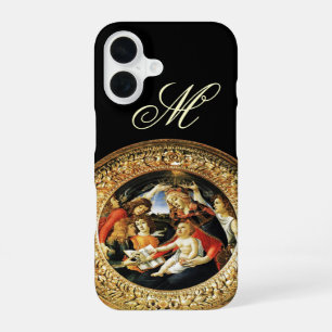 Madonna of the Magnificat Nativity Monogram iPhone 16 Case