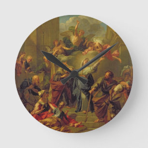 Madonna of the Magnificat Round Clock