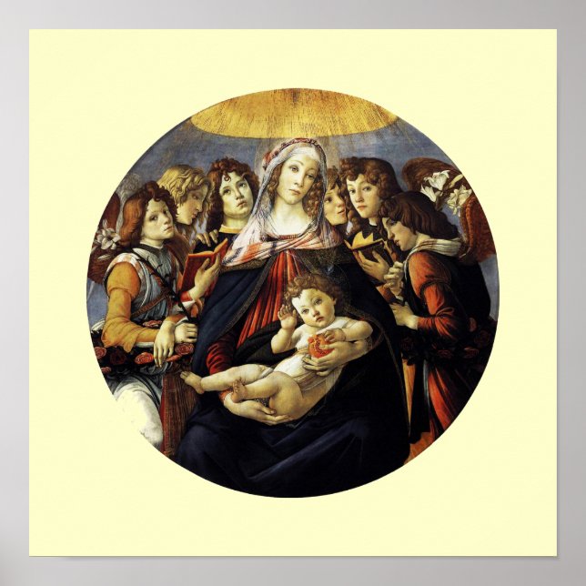 Madonna of the Pomegranate Poster (Front)