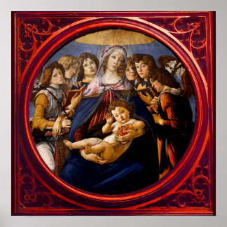 Madonna of the Pomegranate Poster