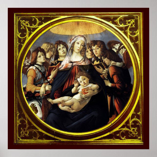 Madonna of the Pomegranate Poster (Front)