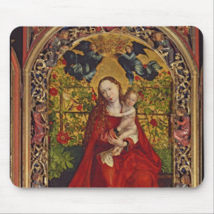 Madonna of the Rose Bower, 1473 Mouse Pad