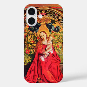MADONNA OF THE ROSE BOWER iPhone 16 CASE