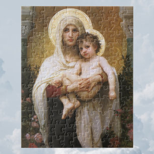 Madonna of the Roses by Bouguereau Jigsaw Puzzle