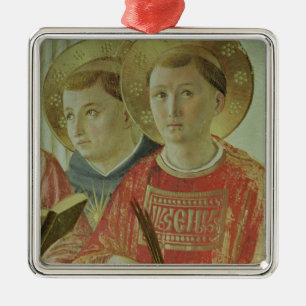 Madonna of the Shadow, detail of St. Thomas Metal Tree Decoration