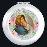 Madonna of the Streets Holy Mary Madonnina Compact Mirror<br><div class="desc">Madonna of the Streets Holy Mary Blessed Virgin - art prints on various materials. A great gift idea to brighten up your home. Also buy this artwork on phone cases, apparel, mugs, pillows and more. Poster and Art Print on clothing and for your wall – various backgrounds – great print...</div>