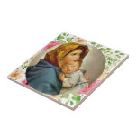 Madonna of the Streets Holy Mary Madonnina Tile<br><div class="desc">Madonna of the Streets Holy Mary Blessed Virgin - art prints on various materials. A great gift idea to brighten up your home. Also buy this artwork on phone cases, apparel, mugs, pillows and more. Poster and Art Print on clothing and for your wall – various backgrounds – great print...</div>