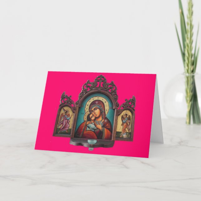 Madonna Tryptich Card (Front)