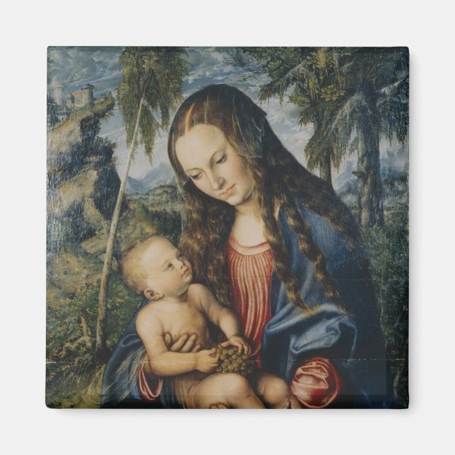 Madonna under the fir tree, c.1510 magnet (Front)