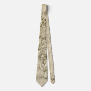 Madonna w Christ & St. John the Baptist by Rapahel Tie