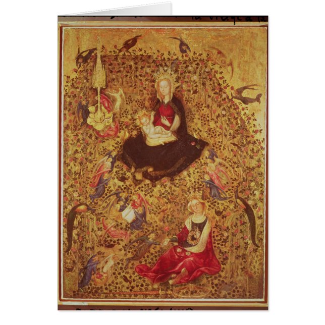 Madonna with a Rose Bush (Front)