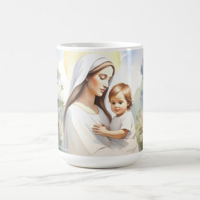 Madonna with Child Jesus Coffee Mug (Center)