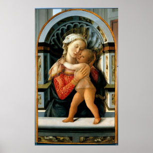Madonna with Child Poster
