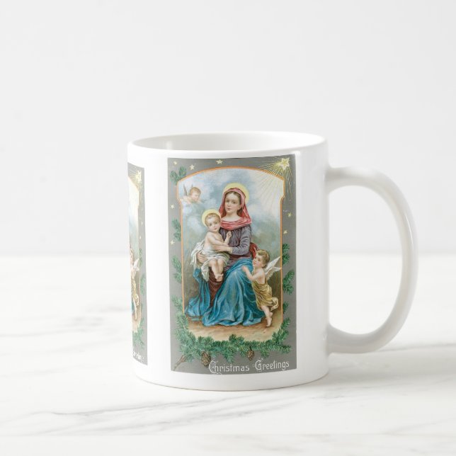Madonna with Christ Child Coffee Mug (Right)