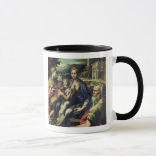 Madonna with Saint Zacharias, c.1527-30 (oil on ca Mug