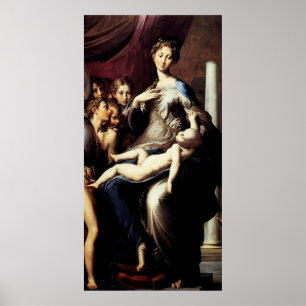 Madonna with the Long Neck by Parmigiano Poster