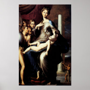 Madonna with the Long Neck Poster