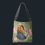Madonnina Madonna of the Streets Ferruzzi Mary Crossbody Bag<br><div class="desc">Madonna of the Streets Holy Mary Blessed Virgin, Madonnina by Roberto Ferruzzi - art prints on various materials. A great gift idea to brighten up your home. Also buy this artwork on phone cases, apparel, mugs, pillows and more. Poster and Art Print on clothing and for your wall – various...</div>