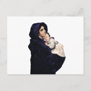 Madonnina Madonna of the Streets Postcard