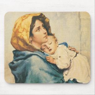 Madonnina — Roberto Ferruzzi Mouse Pad