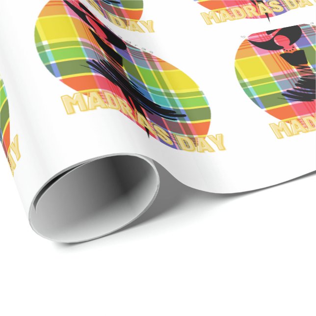 Madras day gift paper (Roll Corner)