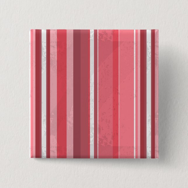 Madras Plaid Christmas 15 Cm Square Badge (Front)