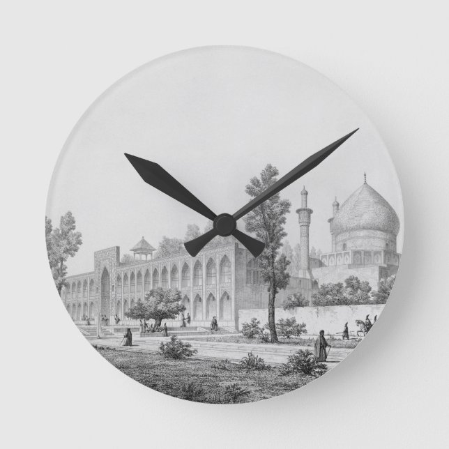 Madrasa-yi Masjid-i Shah Sultan Hussein, in Isfaha Round Clock (Front)