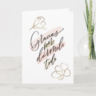 Madre, Abuela Tarjeta Español Card