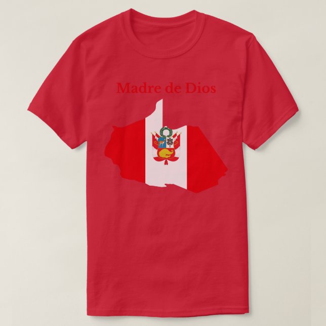 Madre de Dios Region Peru T-Shirt (Design Front)