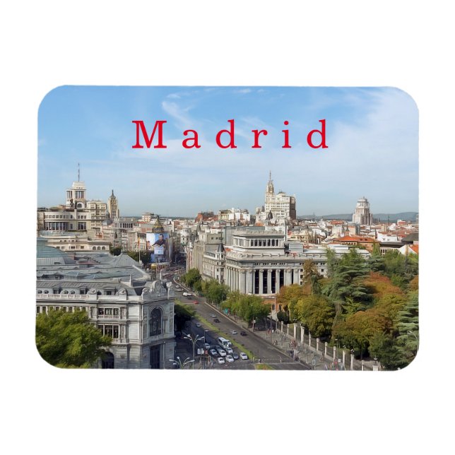 Madrid. #15.   magnet (Horizontal)