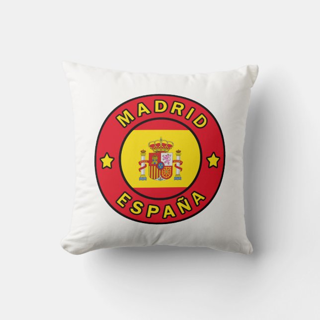 Madrid España Cushion (Front)