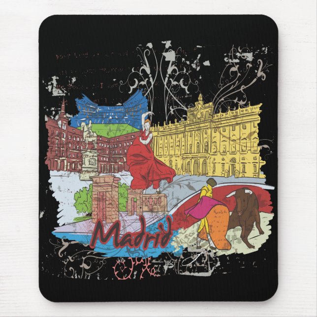 Madrid Mouse Pad (Front)