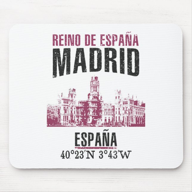 Madrid Mouse Pad (Front)