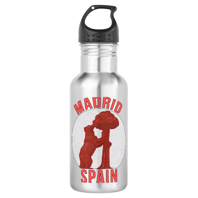 Madrid Spain 710 Ml Water Bottle (Front)