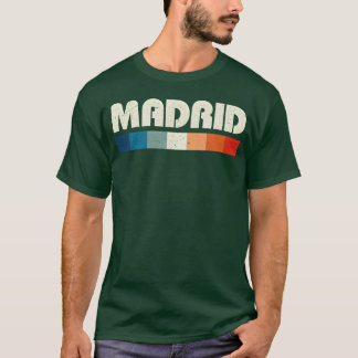 Madrid Spain 80S girl T-Shirt