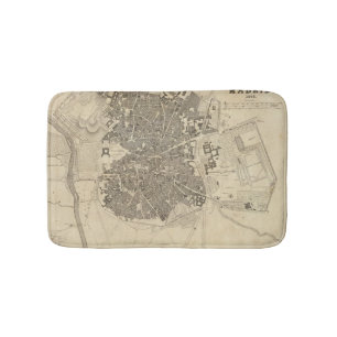 Madrid, Spain Bath Mat